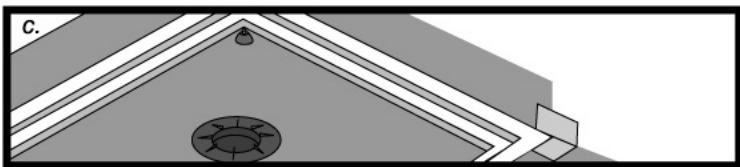 LAZER SHOWER DESIGN FARENHEIT - Poser le cadre support - 3