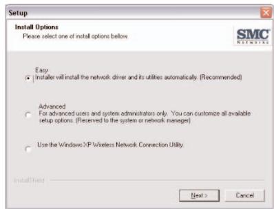 SMC 2635W V2 - Verwendung des EZ Installationsassistenten - 2