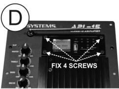 JBSYSTEMS LIGHT APL-12 - Installation du lecteur AUDIO MPL-1 - 4