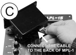 JBSYSTEMS LIGHT APL-15 - INSTALLACION DEL REPRODUCTOR AUDIO MPL-1 - 3