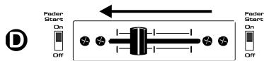 JBSYSTEMS LIGHT BEAT 6 MK2 - CROSSFADER SE MUEVE HACIA LA IZQUIERDA: - 4