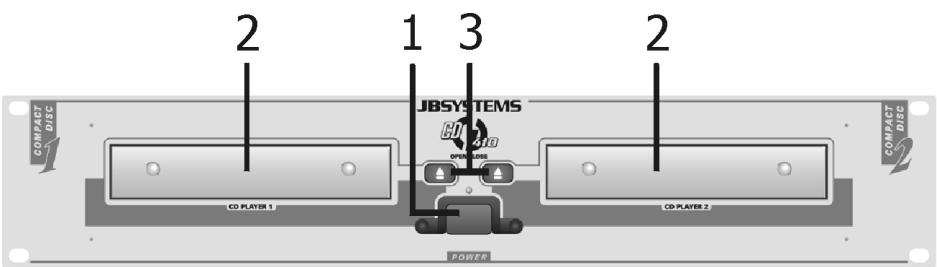 JBSYSTEMS LIGHT CD 410 - UNIDAD DE BASE - 1