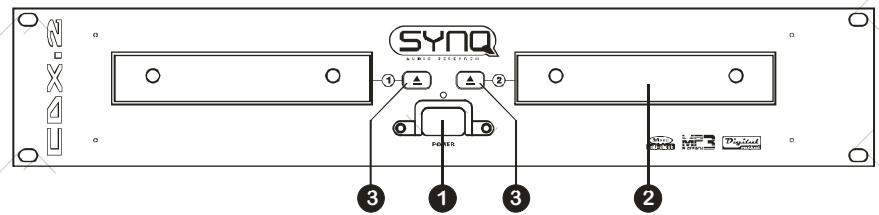 JBSYSTEMS LIGHT CDX.2 - MAIN UNIT - FRONT: - 1