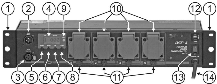 JBSYSTEMS LIGHT DSP-4 - FUNCTIONES - 1