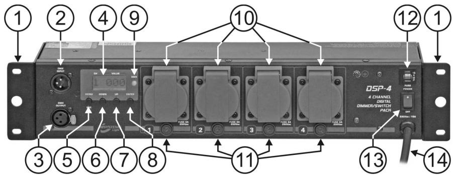 JBSYSTEMS LIGHT DSP-4 - WARTUNG - 1