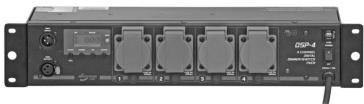 JBSYSTEMS LIGHT DSP-4 - MONTAGE IN EEN 19" RACK: - 1