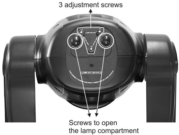 JBSYSTEMS LIGHT IMOVE 7S - EINSETZEN/AUSTAUSCHEN DER LICHQUEILLE - 1