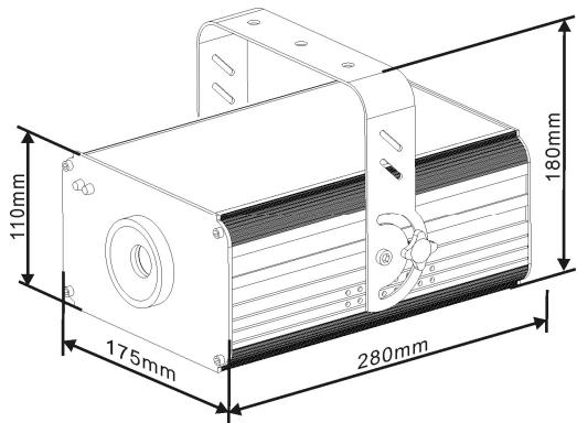 JBSYSTEMS LIGHT LASER BURST II - Bij inspectie要去en de volgende punten worden gecontroleerd. - 1