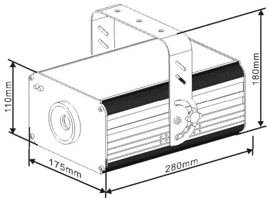 JBSYSTEMS LIGHT LASER BURST III - Bij inspectie要去en de volgende punten worden gecontroleerd. - 1