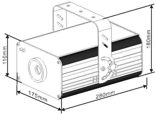 JBSYSTEMS LIGHT LASER BURST III - ESPECIFICACIONES - 1