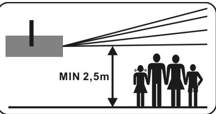 JBSYSTEMS LIGHT LASER BURST III - DANGER: LASER RADIATION! - 2