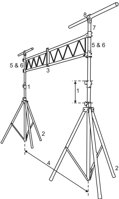 JBSYSTEMS LIGHT LB-30 - Instructions de montage - 1