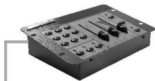 JBSYSTEMS LIGHT LED MANAGER - Instalacaoelectrica em modo Master/slave com controlo remoto LEDCON-01: - 1