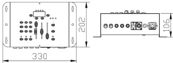 JBSYSTEMS LIGHT LED MANAGER - contrôle par le contrôleur DMX universel: - 1
