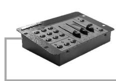 JBSYSTEMS LIGHT LED MANAGER - Instalacion electrica en modo master/slave con la comida a distancia LEDCON-01 - 1