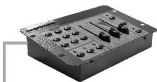JBSYSTEMS LIGHT LED MANAGER - Electrical installation in Master/slave-mode with the LEDCON-01 remote: - 1