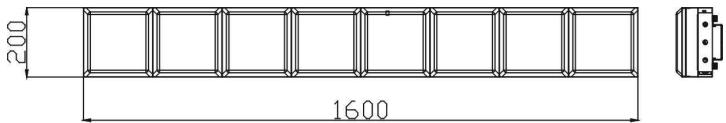 JBSYSTEMS LIGHT LED OCTO PANEL - TECHNISCHE EINZELHEITEN - 1