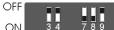 JBSYSTEMS LIGHT LED PIPE RGB 230V - AUTO MODE (DIP3 = OFF - DIP4 = OFF) - 4