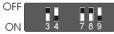 JBSYSTEMS LIGHT LED PIPE RGB 230V - AUTO MODE (DIP3 = OFF - DIP4 = OFF) - 21