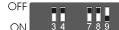JBSYSTEMS LIGHT LED PIPE RGB 230V - AUTO MODUS (DIP3 = OFF - DIP4 = OFF) - 3