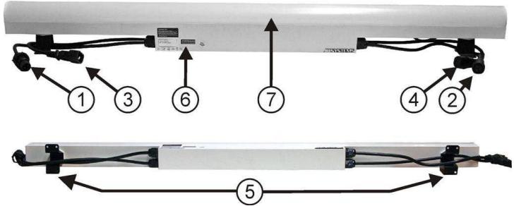 JBSYSTEMS LIGHT LED PIPE RGB 230V - BESCHRIJVING: - 1