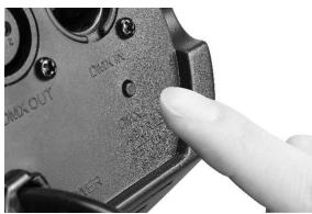 JBSYSTEMS LIGHT LED SPOT - Ajuste individual de direcciones por foco: - 1