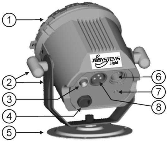 JBSYSTEMS LIGHT LED SPOT - Description: - 1