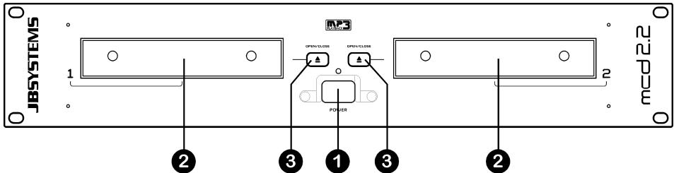 JBSYSTEMS LIGHT MCD 2.2 - TASTEN UND FUNKTIONEN (MAIN UNIT) - 1