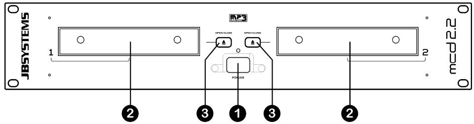 JBSYSTEMS LIGHT MCD 2.2 - CONTROLES Y FUNCIONES UNIDAD PRINCIPAL - 1