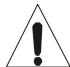 JBSYSTEMS LIGHT MINI LED MANAGER - CAUTION - 3