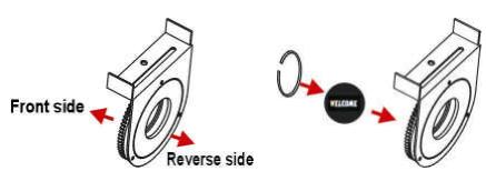 JBSYSTEMS LIGHT MINI LOGO - WISSELEN VAN DE GOBO'S - 2