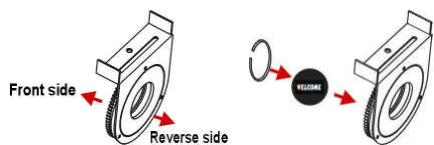 JBSYSTEMS LIGHT MINI LOGO - Rempplier un GOBO - 2