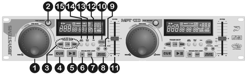 JBSYSTEMS LIGHT MPT 100 - UNIDAD DE CONTROL - 1