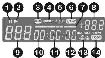 JBSYSTEMS LIGHT MPT 100 - LCD DISPLAY - 1
