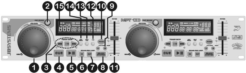 JBSYSTEMS LIGHT MPT 100 - CONTROLLER - 1