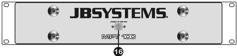 JBSYSTEMS LIGHT MPT 100 - CONTROLOS E FUNÇÉS UNIDADE PRINCIPAL - 4