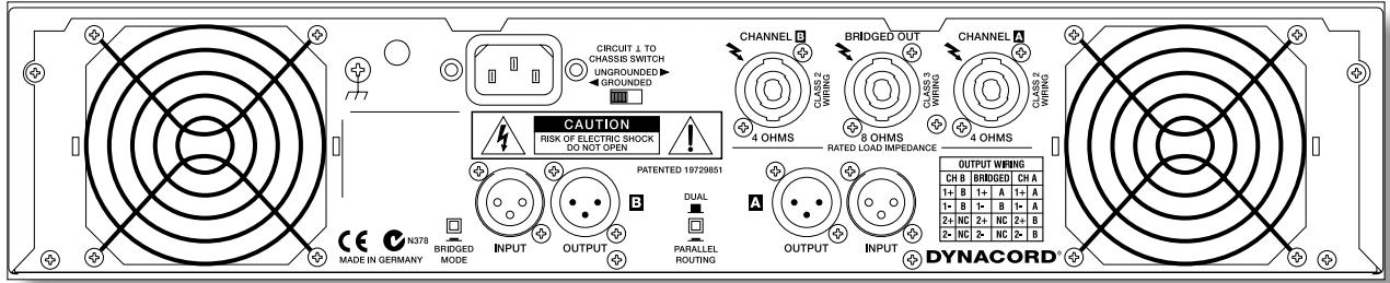 DYNACORD LX1600 - Remarques concernant l'installation - 8