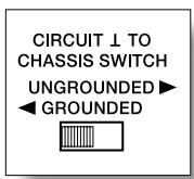 DYNACORD LX1600 - GROUND-LIFT SCHALTER - 1