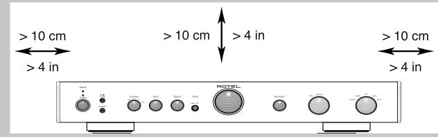 ROTEL RA-04 - RISCHIO DI SCOSSA ELETTRICA NON APRIRE - 4