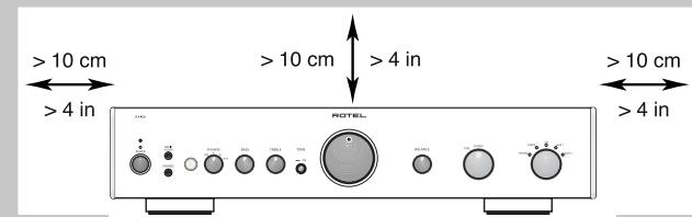 ROTEL RA-06 - WAARSCHUWING - 4