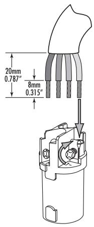 ROTEL RB-1091 - Preparazione di un cavo con connettori Speakon - 2