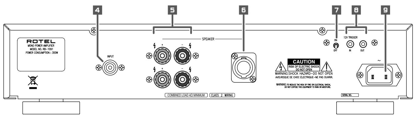 ROTEL RB-1091 - APPLICABLE FOR USA, CANADA OR WHERE APPROVED FOR THE USAGE - 7