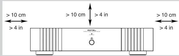 ROTEL RB-1091 - WAARSCHUWING - 4