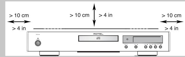 ROTEL RCD-06 - WAARSCHUWING - 4