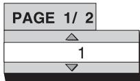ROTEL RDV-1062 - BSP Selection menu example: - 1