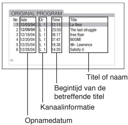 ROTEL RDV-1062 - Kiezen via het menu - 2