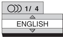 ROTEL RDV-1062 - Het kiezen van verschillende gesproken talen - 2