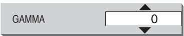 ROTEL RDV-1062 - Adjustment menu example: - 1