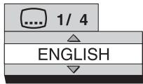 ROTEL RDV-1062 - Selecting the Subtitle Language - 1