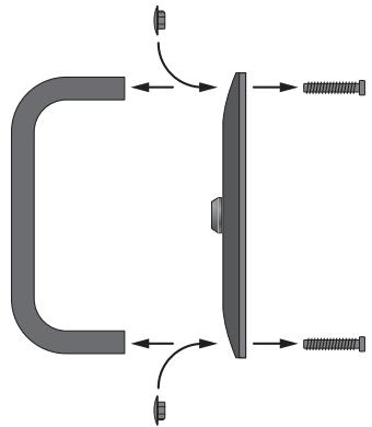 ROTEL RKB-250 - Poignées du rack - 1